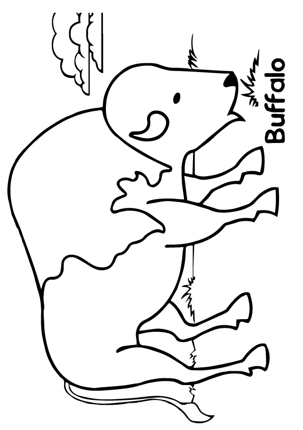 Plansa de colorat cu Taur 46 41